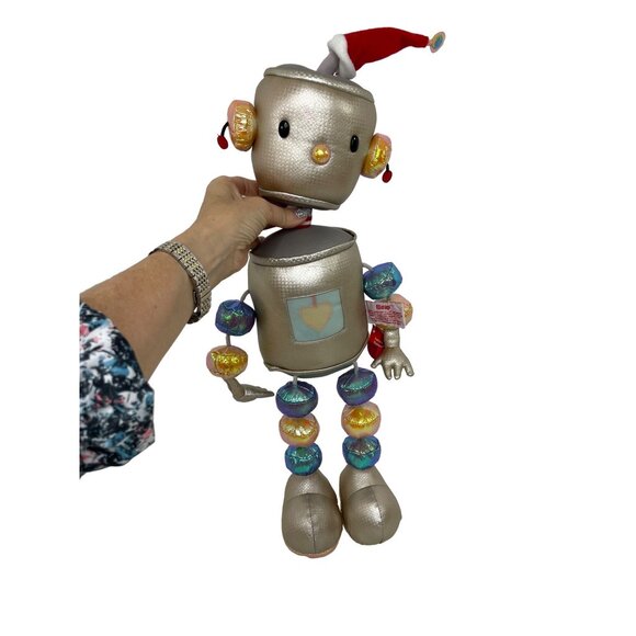 Vintage Bleap the Robot Christmas Holiday Plush Toy 22” Tall Russ Berrie - Picture 14 of 16